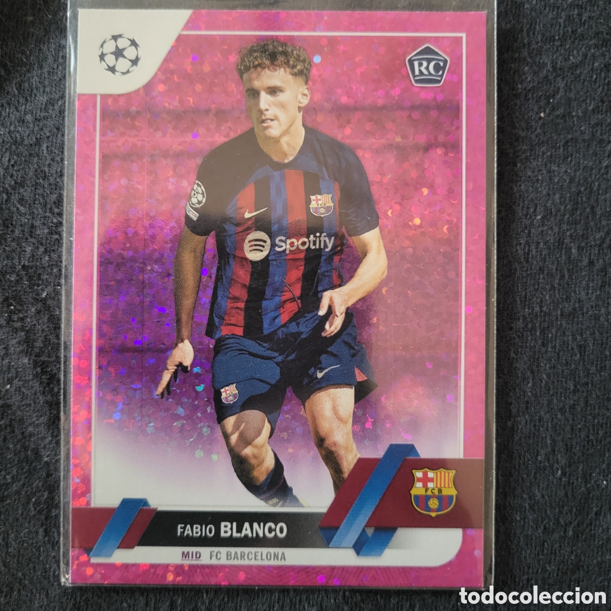 Trading cards: 172 Fabio Blanco [RC, Pink] / Topps UCC 2023