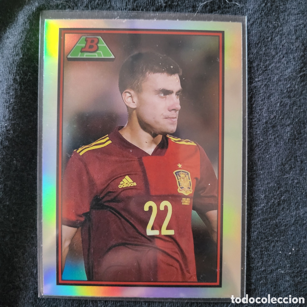 Trading cards: 89B-7 Ander Barrenetxea 1989 Bowman / Bowman Chrome Road to UEFA Under21 Championship 2022
