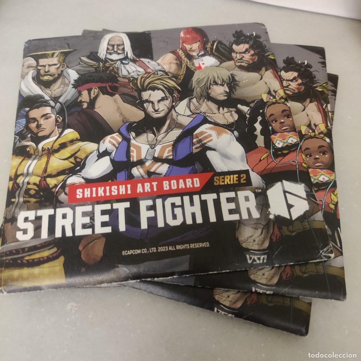 Trading cards: Shikishi Street Fighter