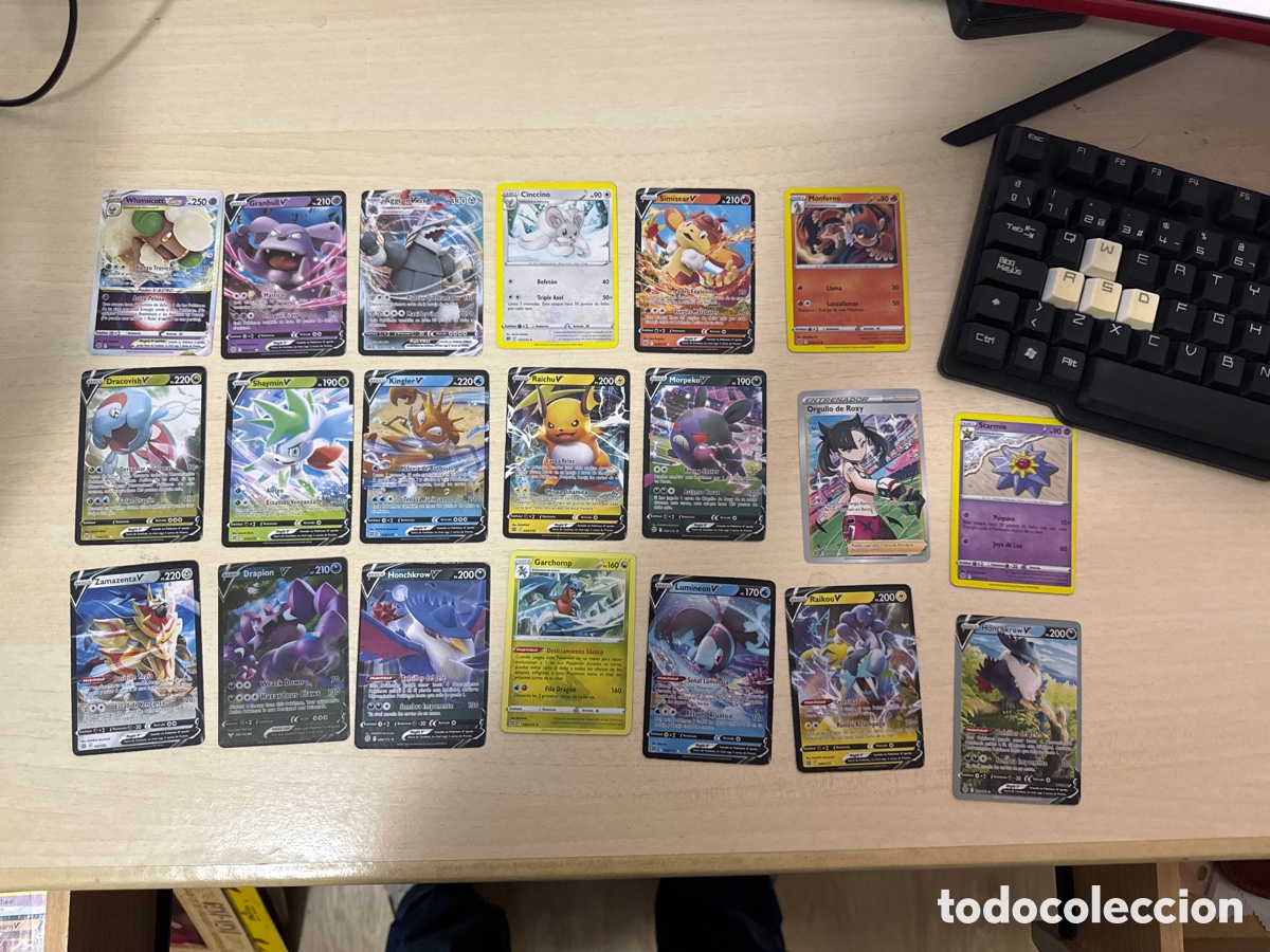 Trading cards: LOTE DE 20 CARTAS POKEMON 2022