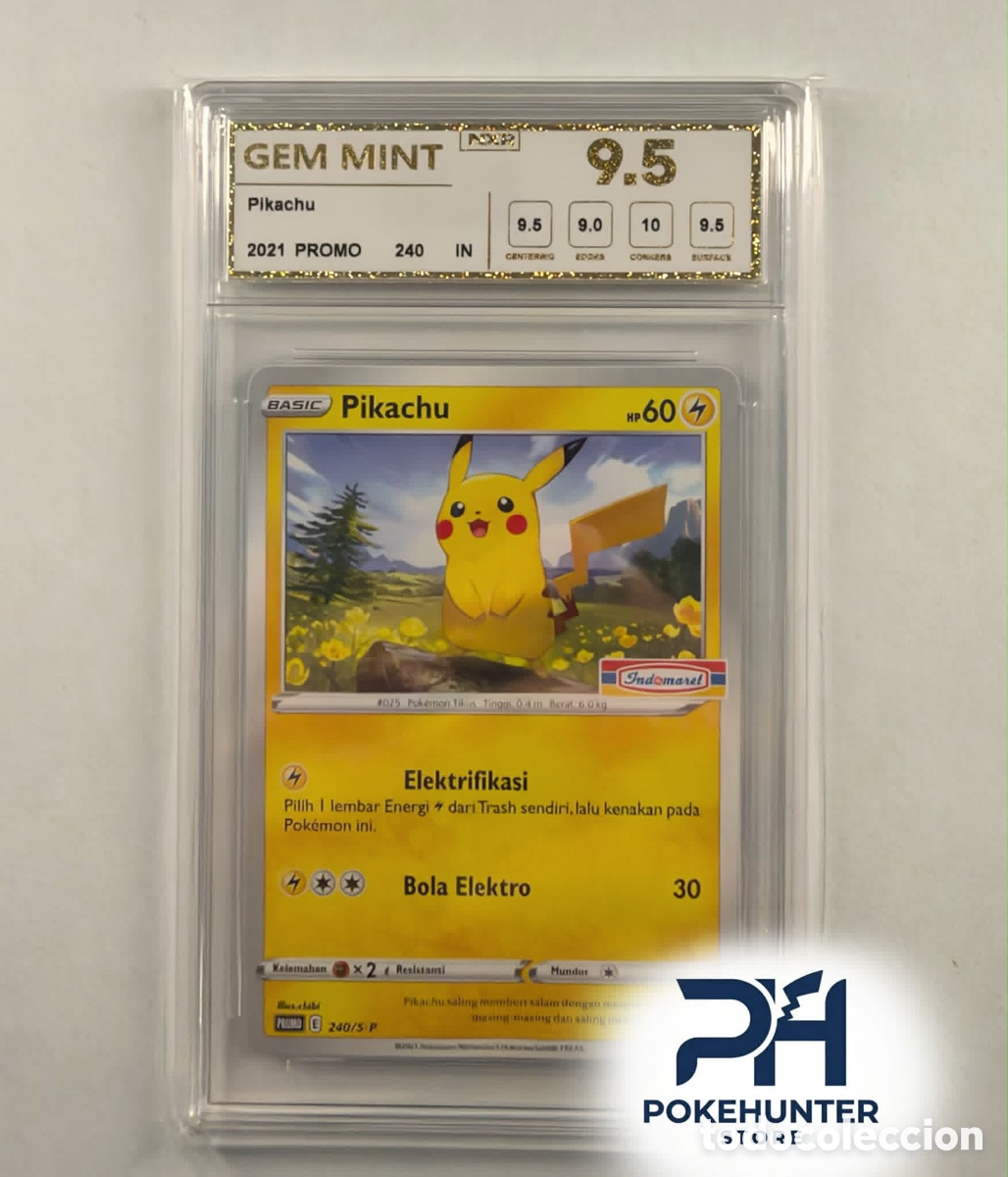 Trading cards: Carta Gradeada Pok&eacute;mon Pikachu PROMO