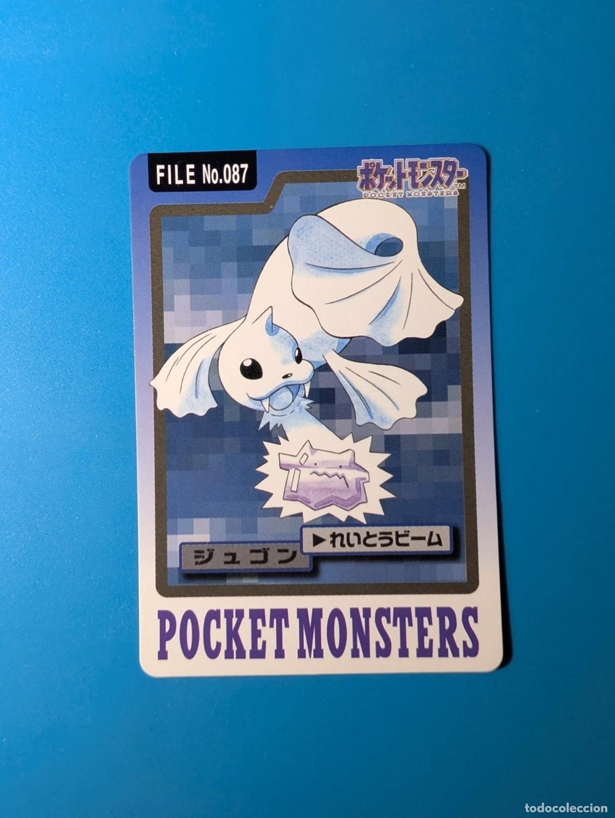 Trading cards: Dewgong Carddass FILE 1997 Jap&oacute;n No.087