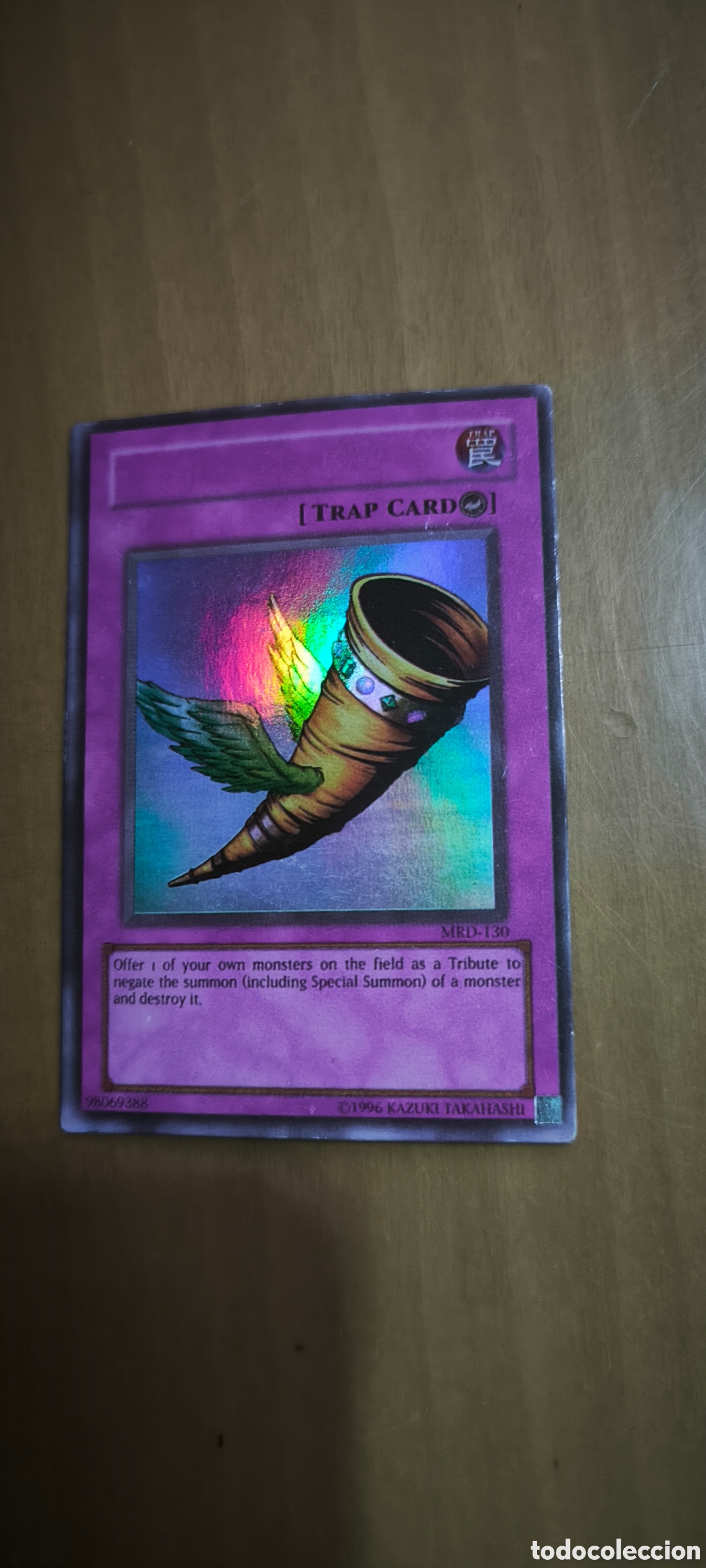 Trading cards: Yu-Gi-Oh MISPRINT &rdquo;SIN NOMBRE&rdquo; Horn of Heaven
