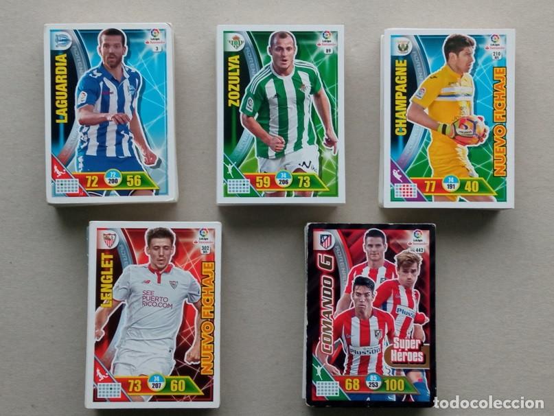 Trading Cards: Lote Cromos Panini Adrenalyn Liga Temporada 2016 - 2017