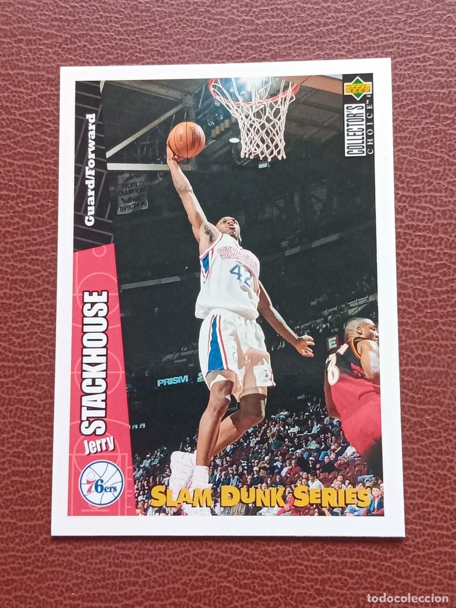 Trading cards: Card 26 Jerry Stackhouse Upper Deck 1996-97 Slam Dunk Series