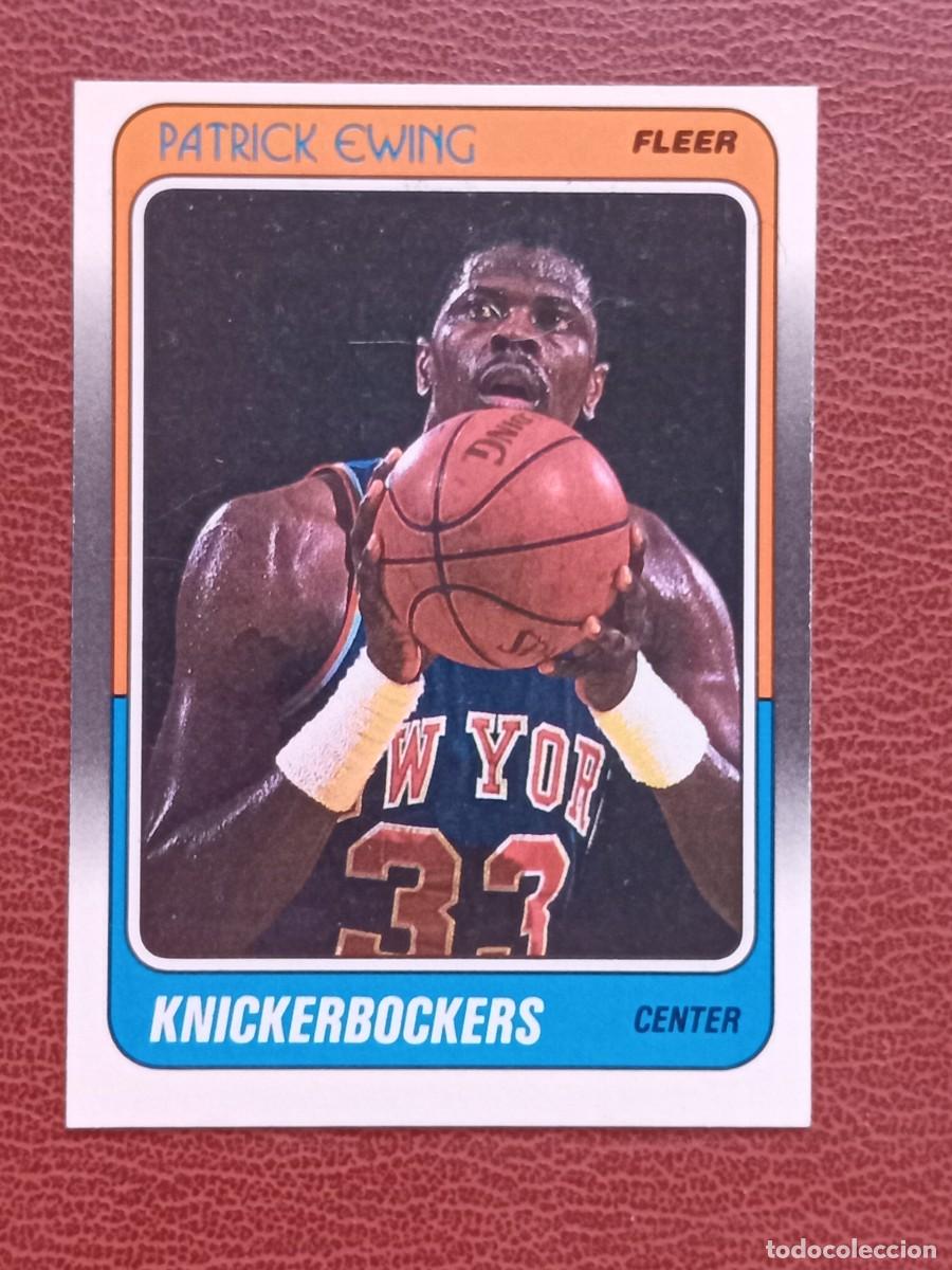 Trading cards: Card 80 Patrick Ewing Fleer 1988-89