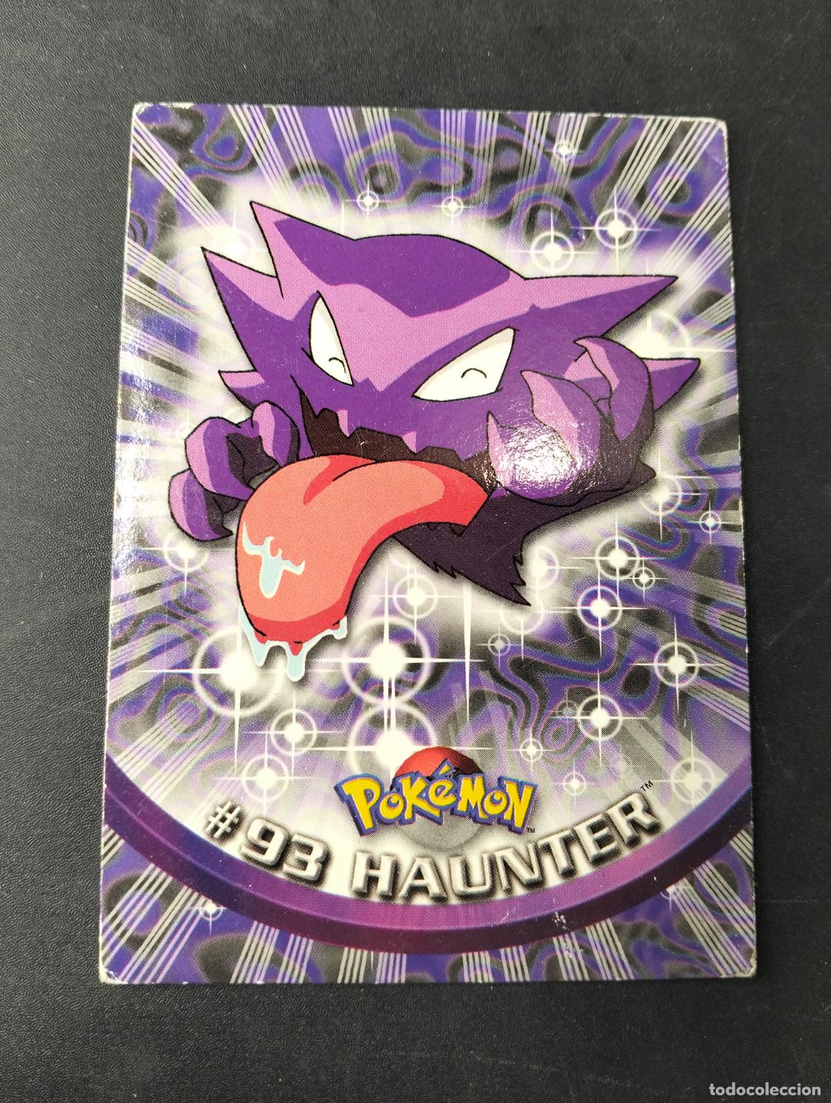 Cartas Colecion&aacute;veis: Haunter 93 ingl&eacute;s english 2000 #93 carta Pok&eacute;mon topps