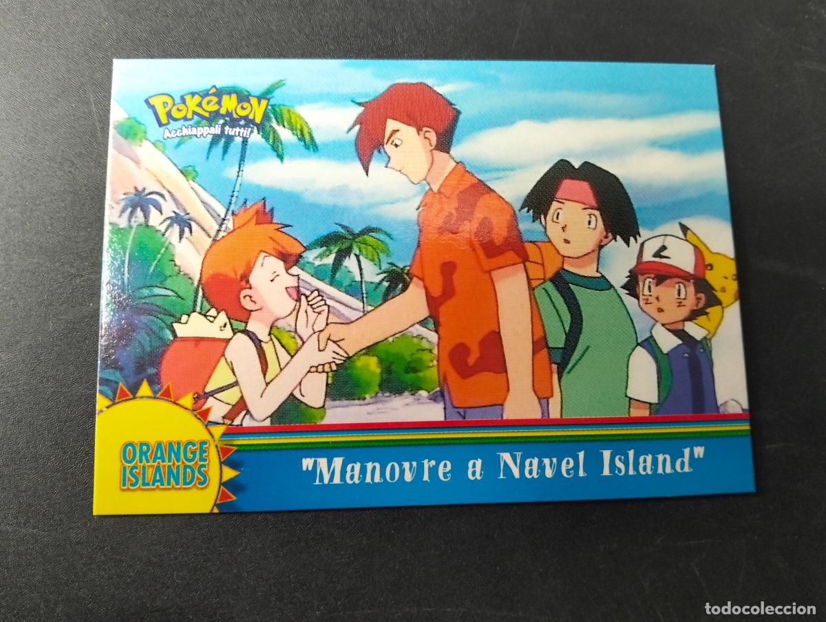 Trading Cards: Manovre a Navel Island Misty orange islands 2000 carta Pok&eacute;mon topps