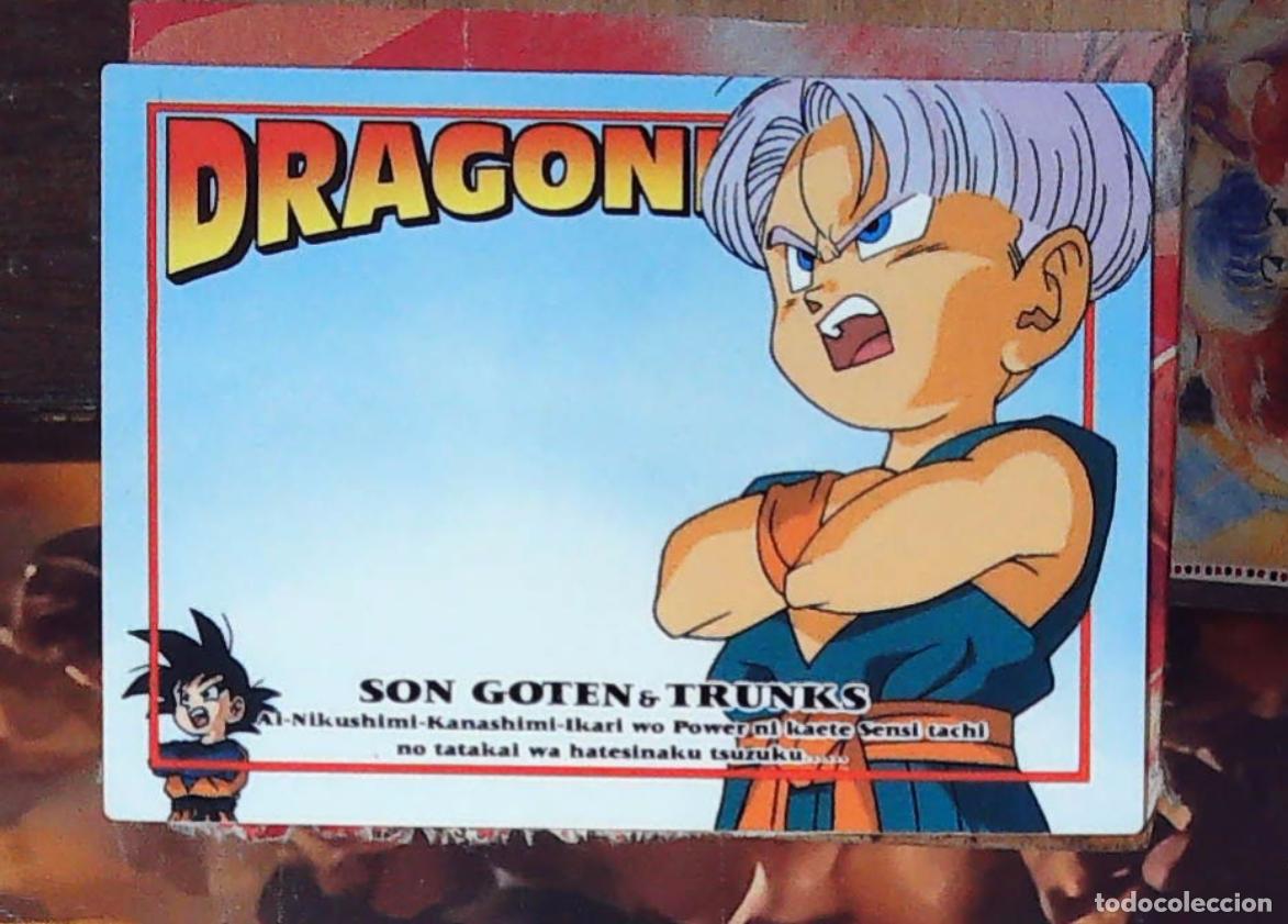 Trading cards: dragon ball trading card amada memorial photo n 62