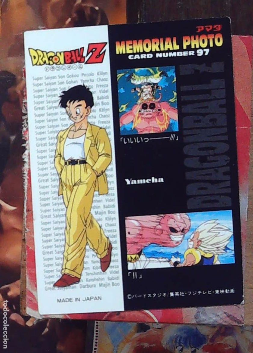 Trading cards: dragon ball trading card amada memorial photo n 97 yamcha