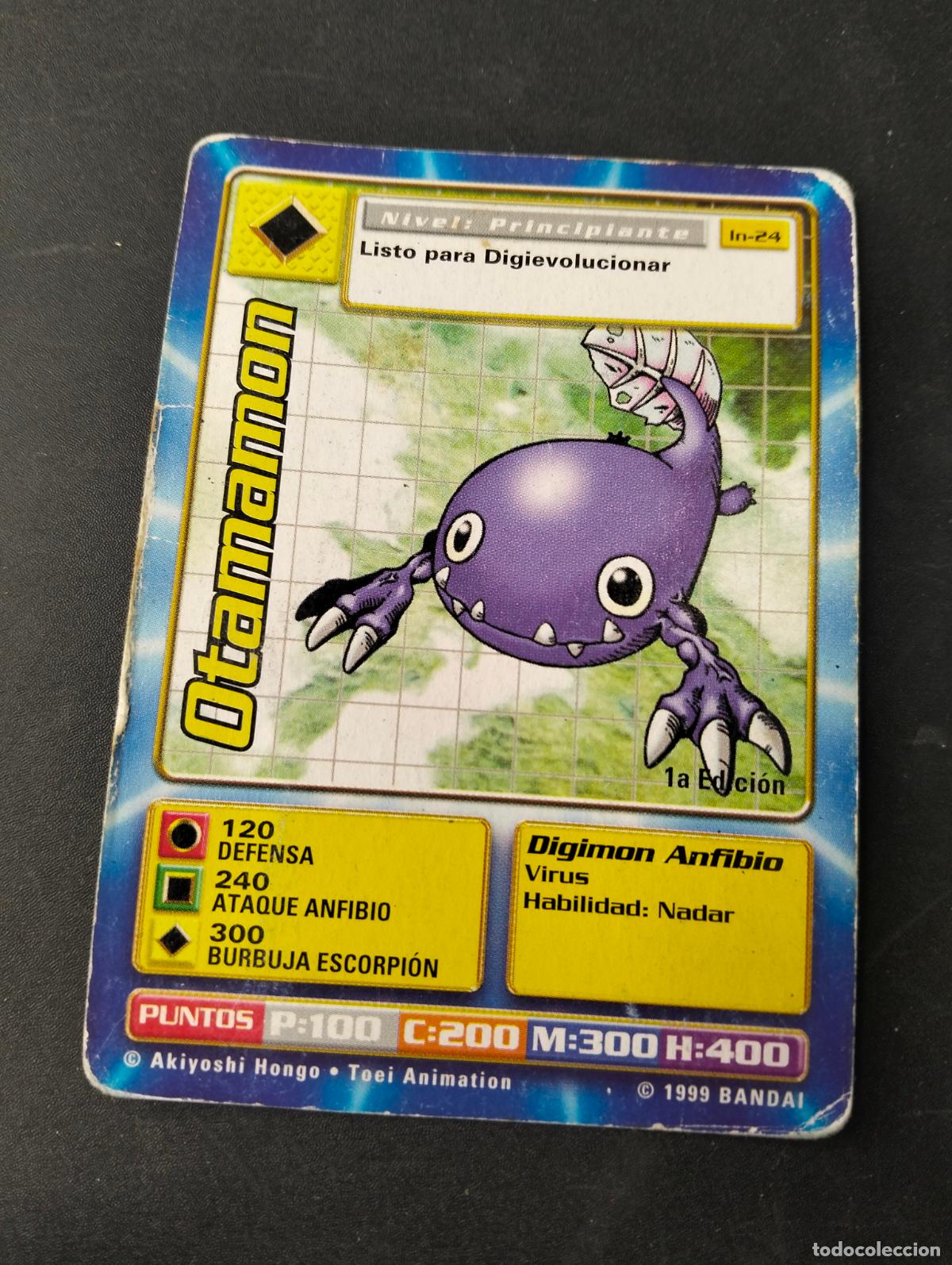 Sammelkarten: Otamamon 1a edici&oacute;n spanish espa&ntilde;ol 1999 Bandai carta Digimon