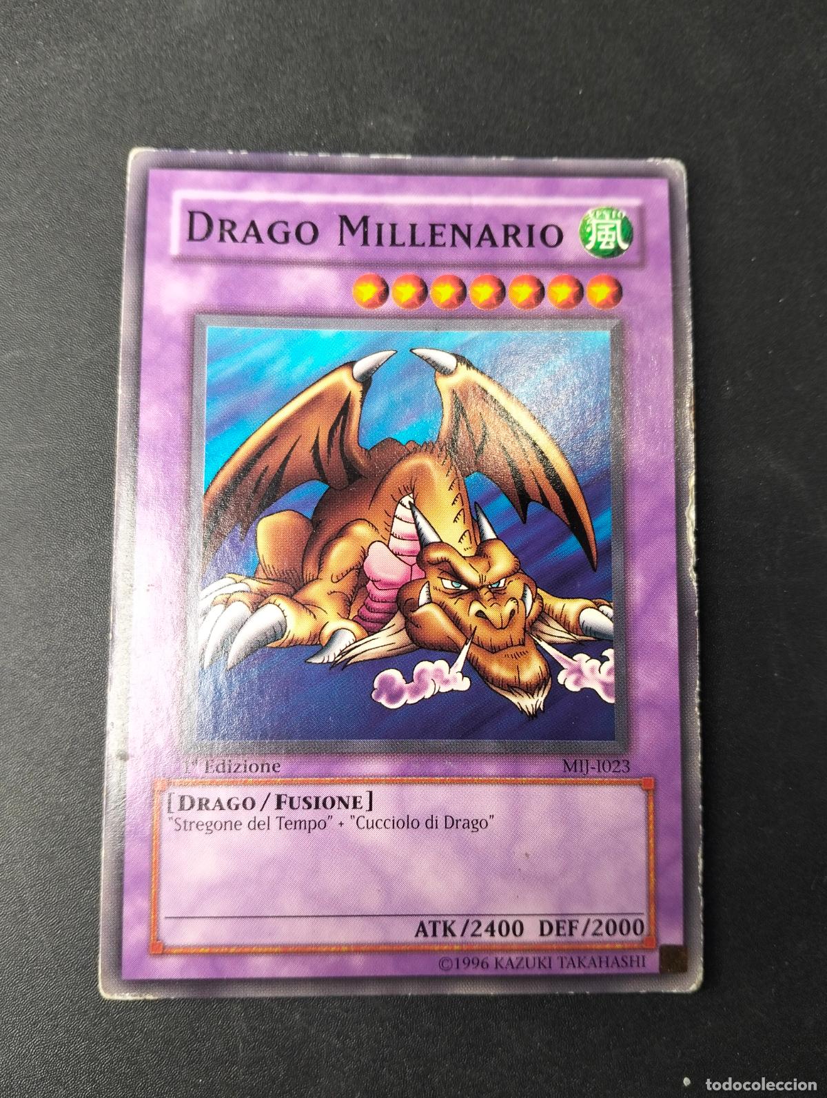 Figurine Collezionabili: Drago Millenario 1a edizione italiano italian 1996 trading card game carta Yu-Gi-Oh! yugioh