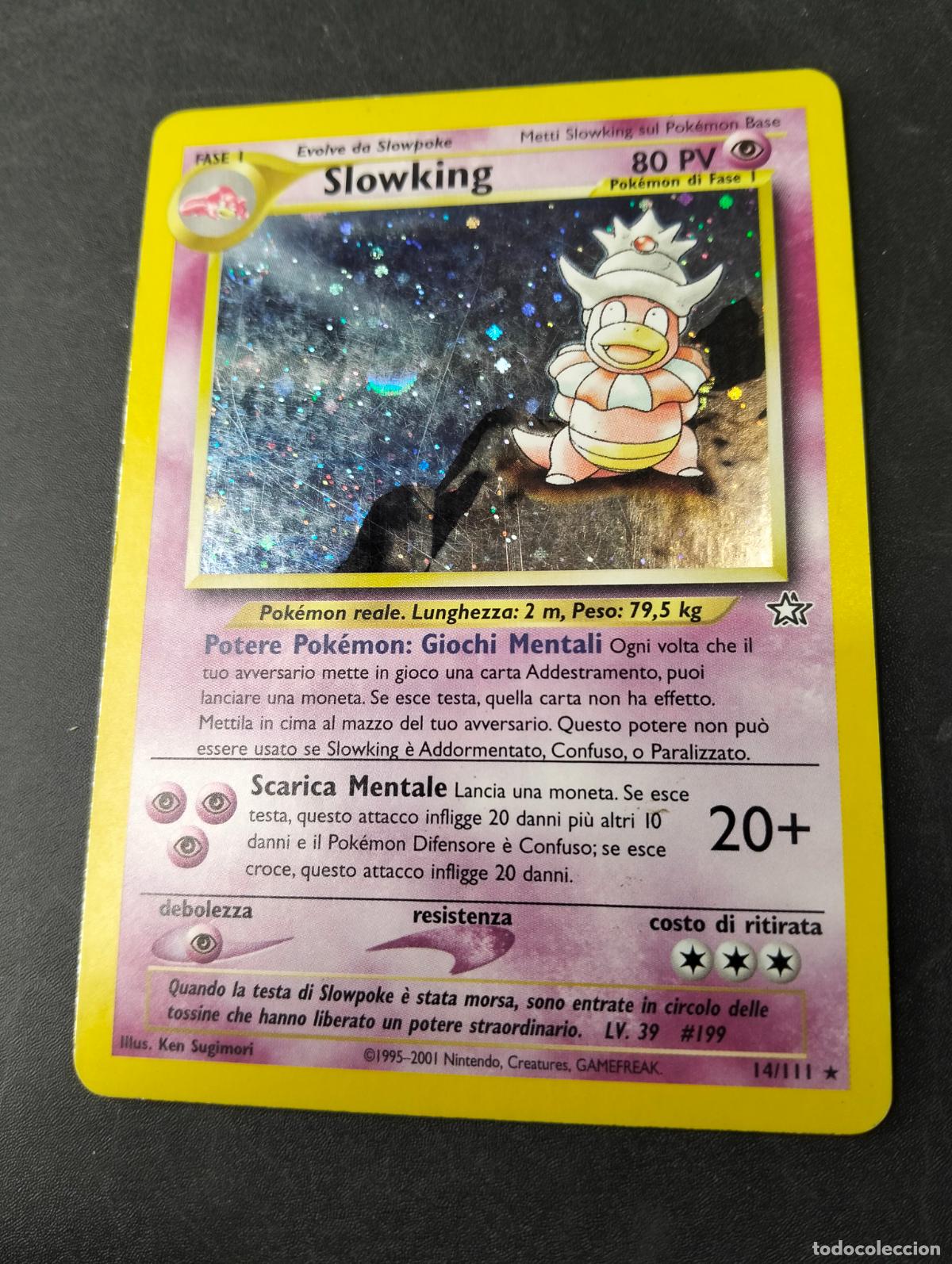 Figurine Collezionabili: Slowking 14/111 1995-2001 italiano italian Neo Genesis carta Pok&eacute;mon