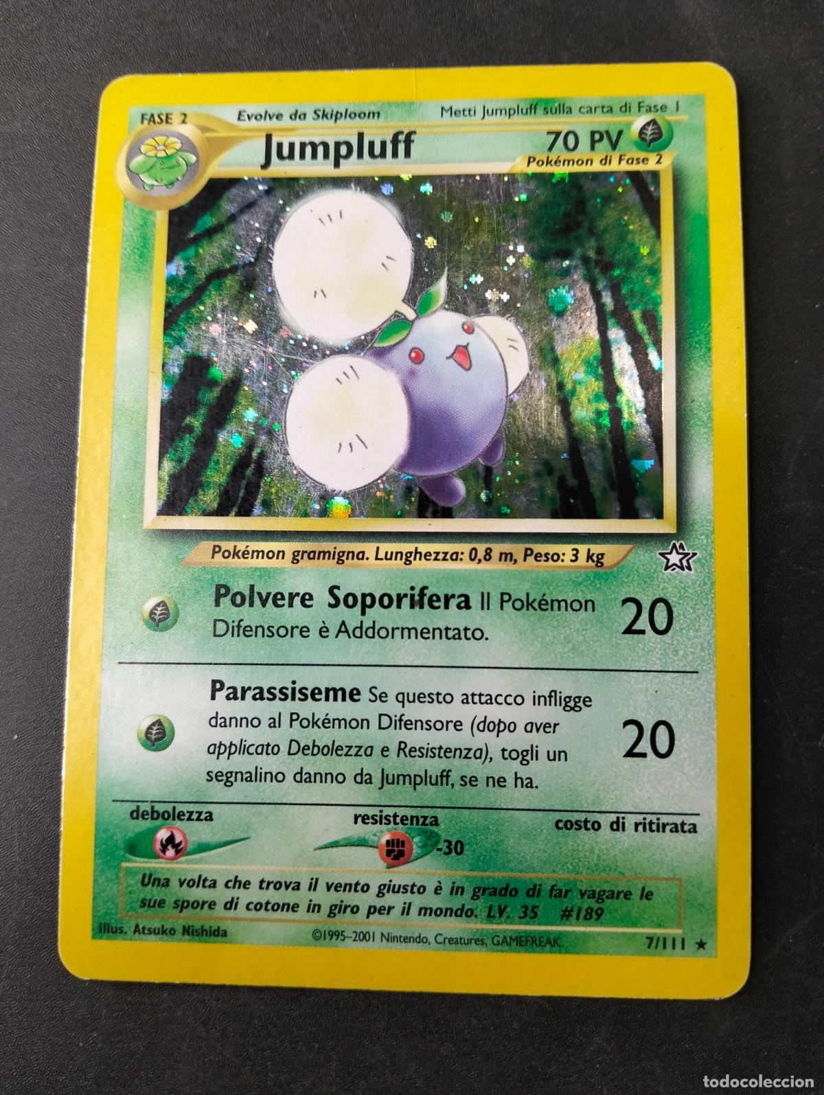 Sammelkarten: Jumpluff 7/111 1995-2001 italiano italian Neo Genesis carta Pok&eacute;mon