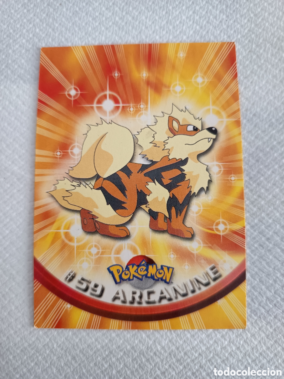 Trading cards: Topps Pok&eacute;mon Series 1: Arcanine #59