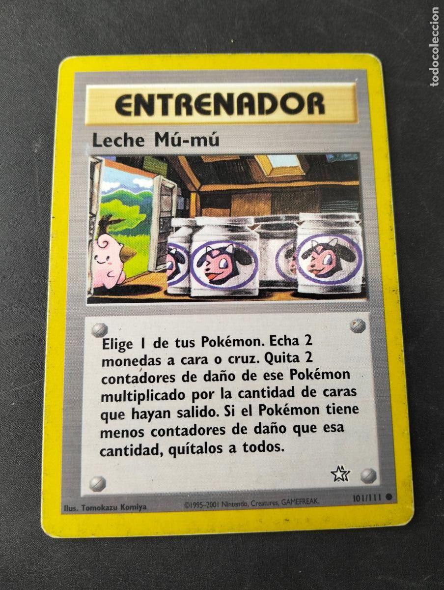 Figurine Collezionabili: Leche M&uacute;-m&uacute; 101/111 1995-2001 espa&ntilde;ol spanish Neo Genesis carta Pok&eacute;mon