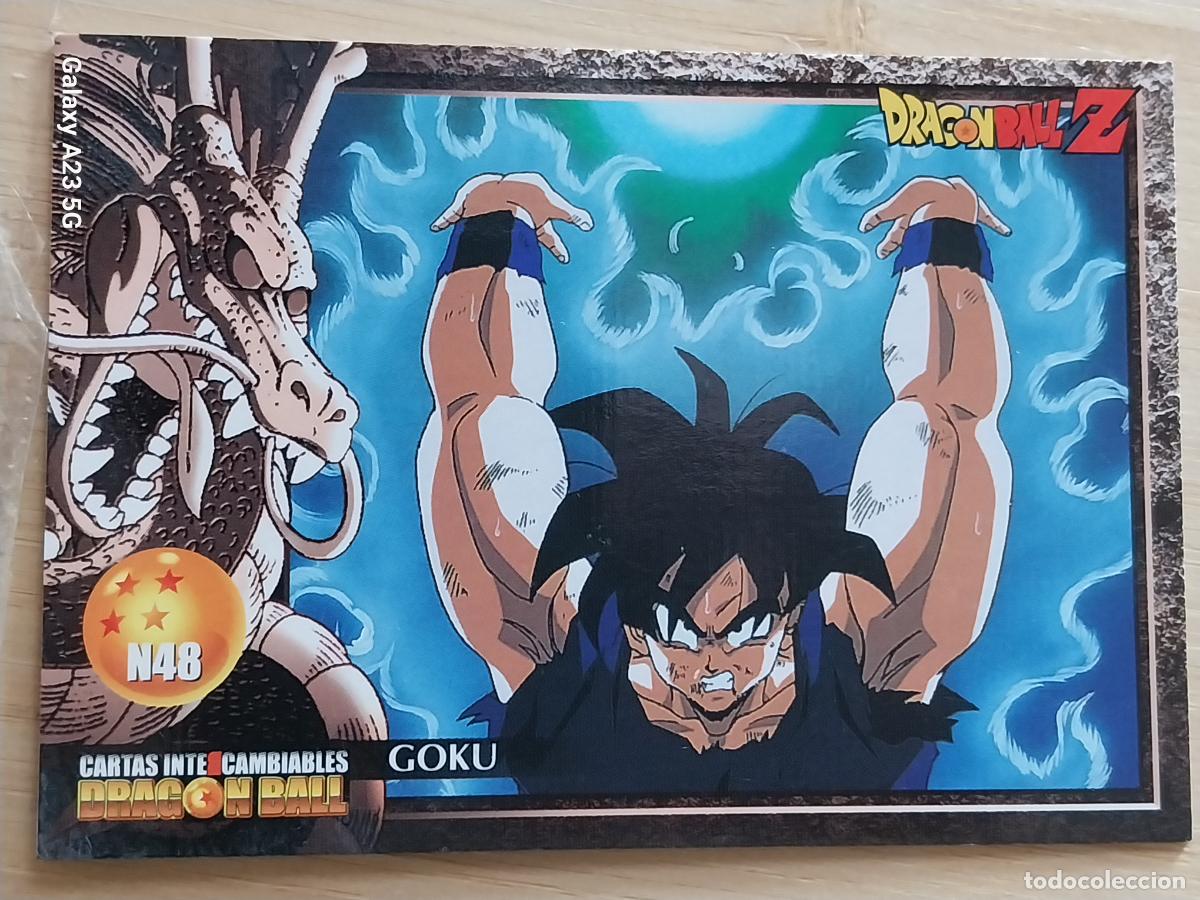Trading cards: trading card Dragon Ball cartas intercambiables N 48 GOKU