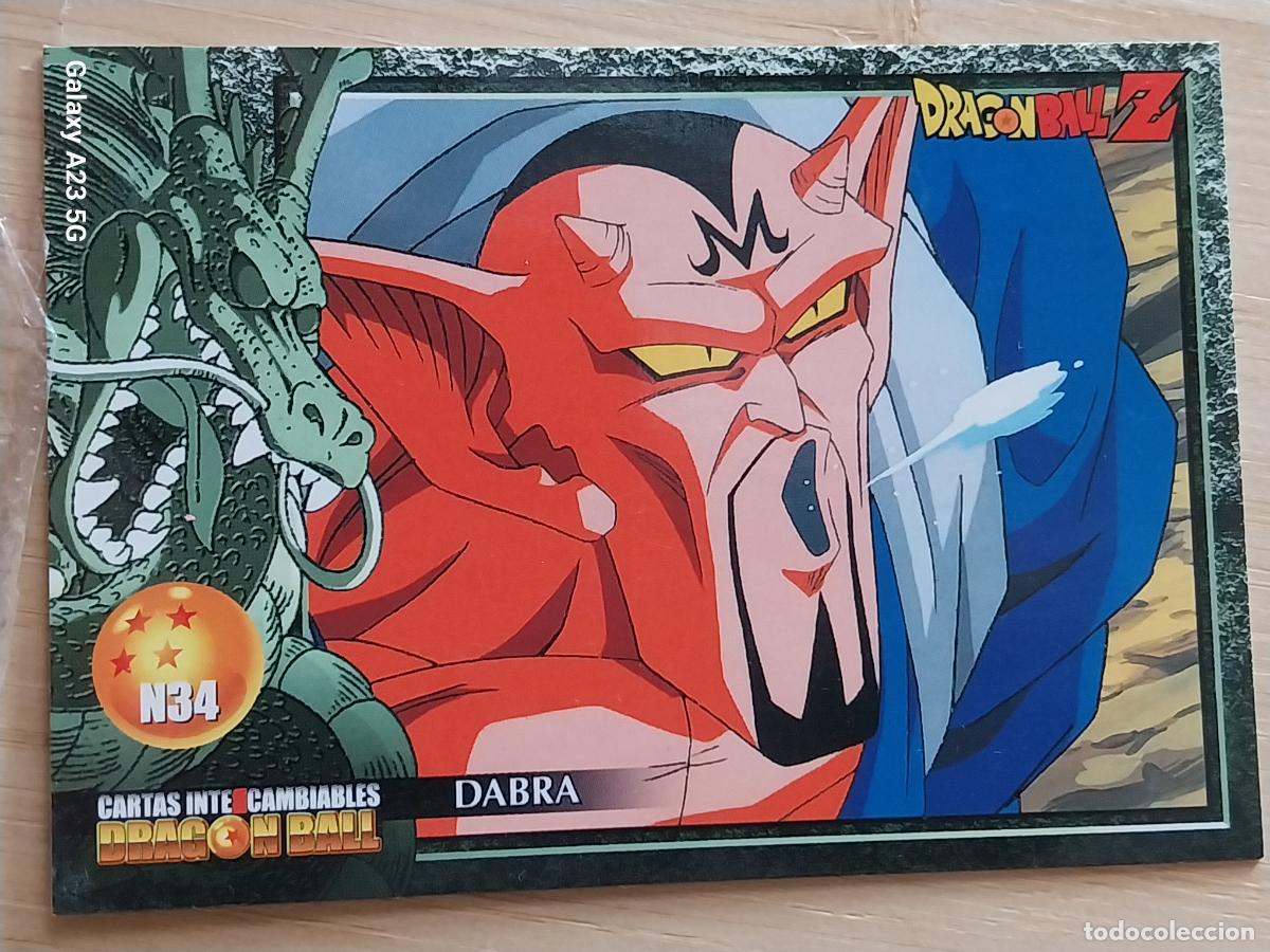 Trading cards: trading card Dragon Ball cartas intercambiables N 34 DABRA