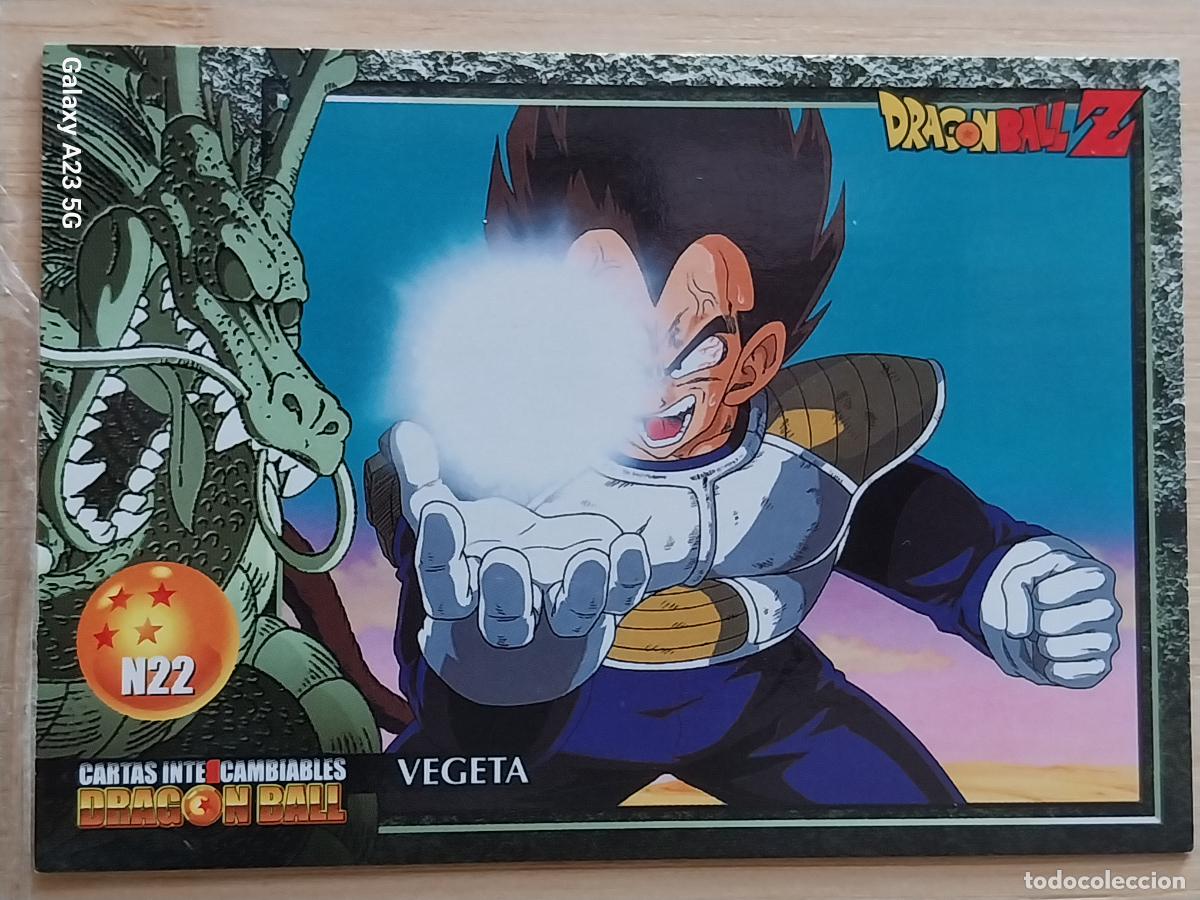 Trading Cards: trading card Dragon Ball cartas intercambiables N 22 VEGETA