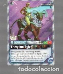 Trading cards: CROMO DE FANTAS Y RIDERS CENTURIONES MEDUS CAPELL&Aacute;N RIDER N&ordm; 206 DE PLATA DEL A&Ntilde;O 2023 PANINI