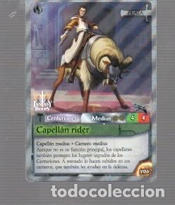 Trading cards: CROMO DE FANTAS Y RIDERS CENTURIONES MEDIUS CAPELL&Aacute;N RIDER N&ordm; 206 DE PLATA DEL A&Ntilde;O 2023 PANINI