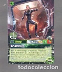 Trading cards: CROMO DE FANTAS Y RIDERS CIBORGS MEDIUS MATRIARCA N&ordm; 218 DEL A&Ntilde;O 2023 PANINI