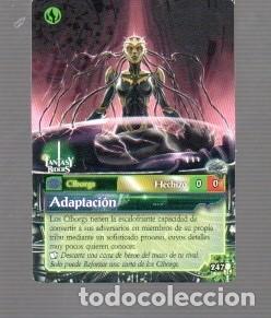 Trading cards: CROMO DE FANTAS Y RIDERS CIBORGS MEDIUS ADAPTACI&Oacute;N N&ordm; 247 DEL A&Ntilde;O 2023 PANINI