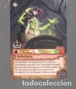 Trading cards: CROMO DE FANTAS Y RIDERS TRASGOS DE LAS MONTA&Ntilde;AS MAGA HERBOLARIA N&ordm; 355 DEL A&Ntilde;O 2023 PANINI