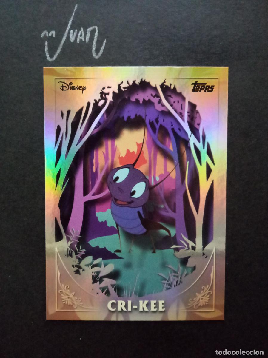 Trading Cards: FF 17 HOLO FURRY FRIENDS CRI-KEE MULAN ⚽ TOPPS &reg; DISNEY WONDER TRADING CARDS GAME 2025 25 NUEVO