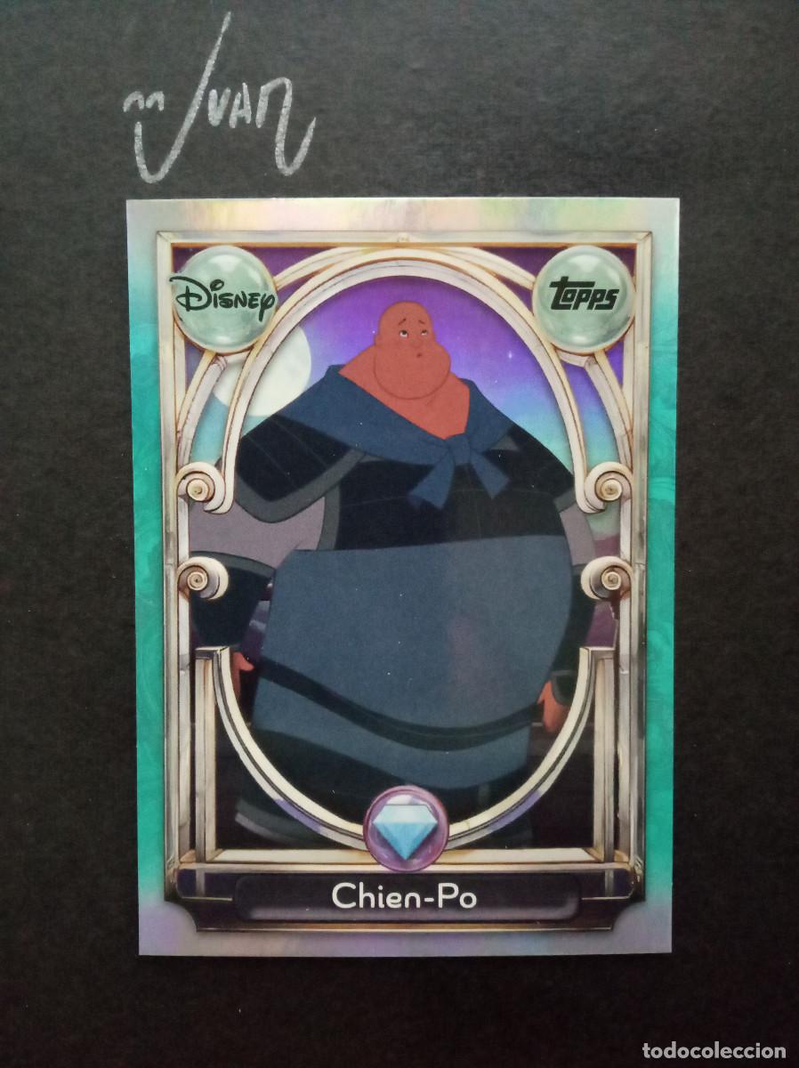 Cartas Colecion&aacute;veis: N&ordm; 139 HOLO CHIEN-PO MULAN ⚽ TOPPS &reg; DISNEY WONDER TRADING CARDS GAME 2025 25 NUEVO