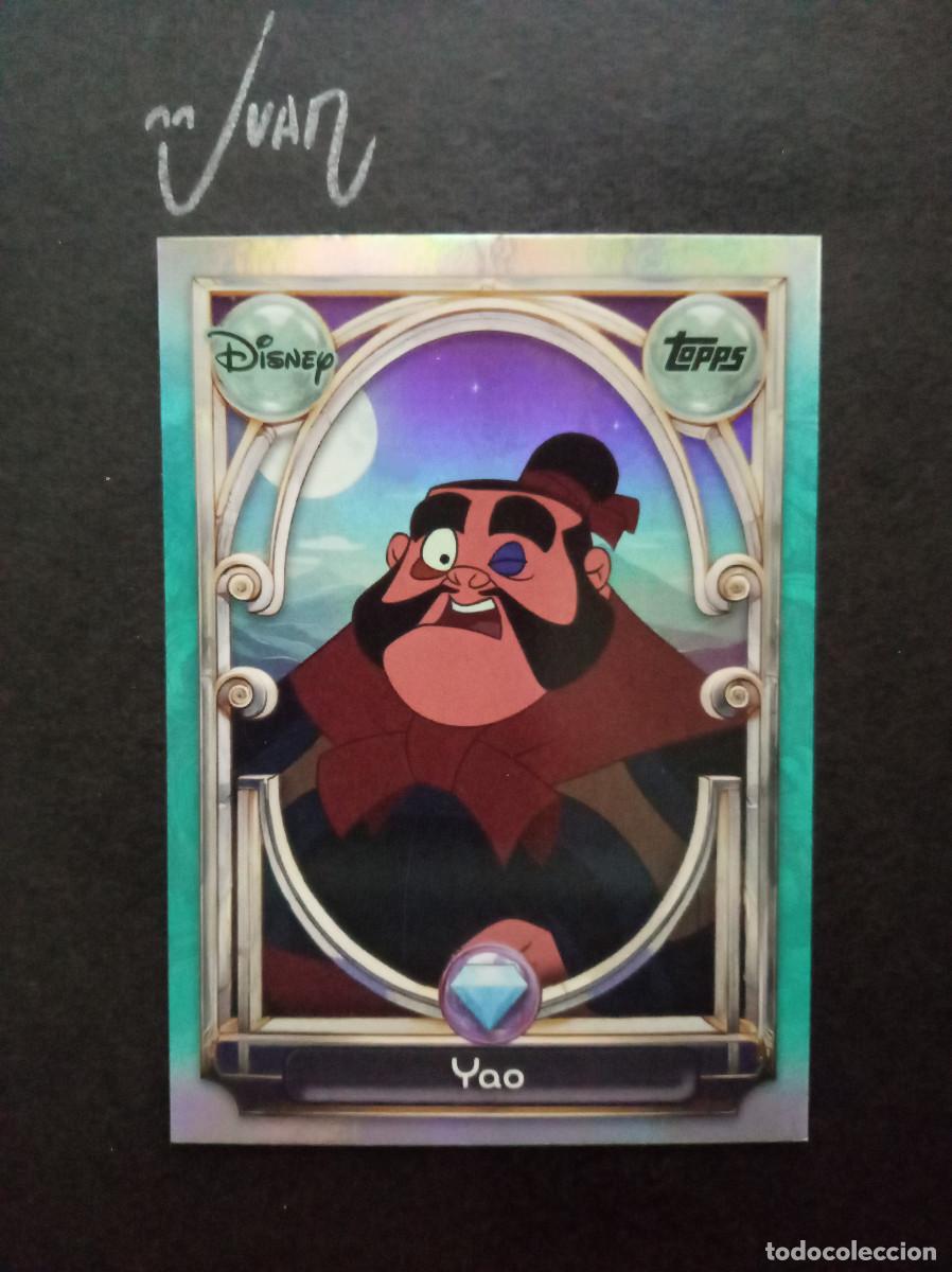 Cartas Colecion&aacute;veis: N&ordm; 137 HOLO YAO MULAN ⚽ TOPPS &reg; DISNEY WONDER TRADING CARDS GAME 2025 25 NUEVO