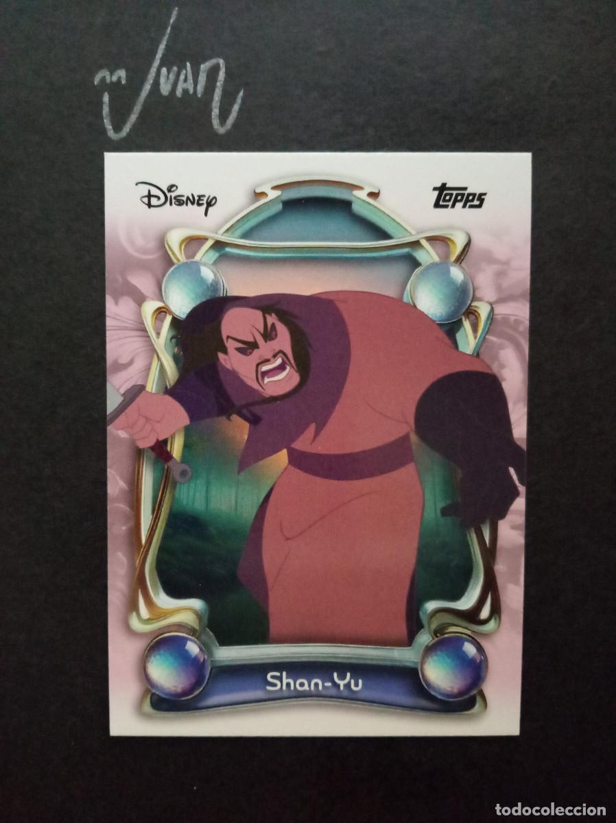 Cartas Colecion&aacute;veis: N&ordm; 65 SHAN-YU MULAN ⚽ TOPPS &reg; DISNEY WONDER TRADING CARDS GAME 2025 25 NUEVO
