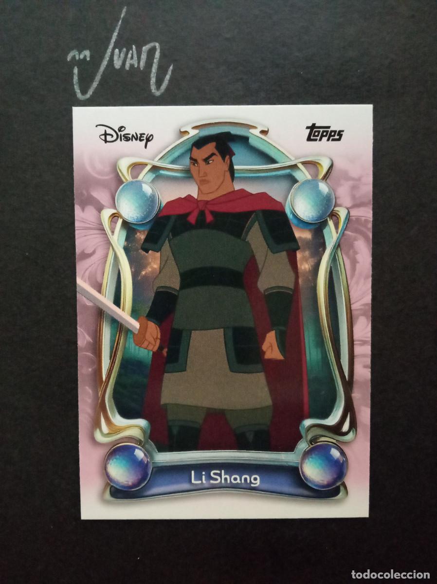 Cartas Colecion&aacute;veis: N&ordm; 64 LI SHANG MULAN ⚽ TOPPS &reg; DISNEY WONDER TRADING CARDS GAME 2025 25 NUEVO