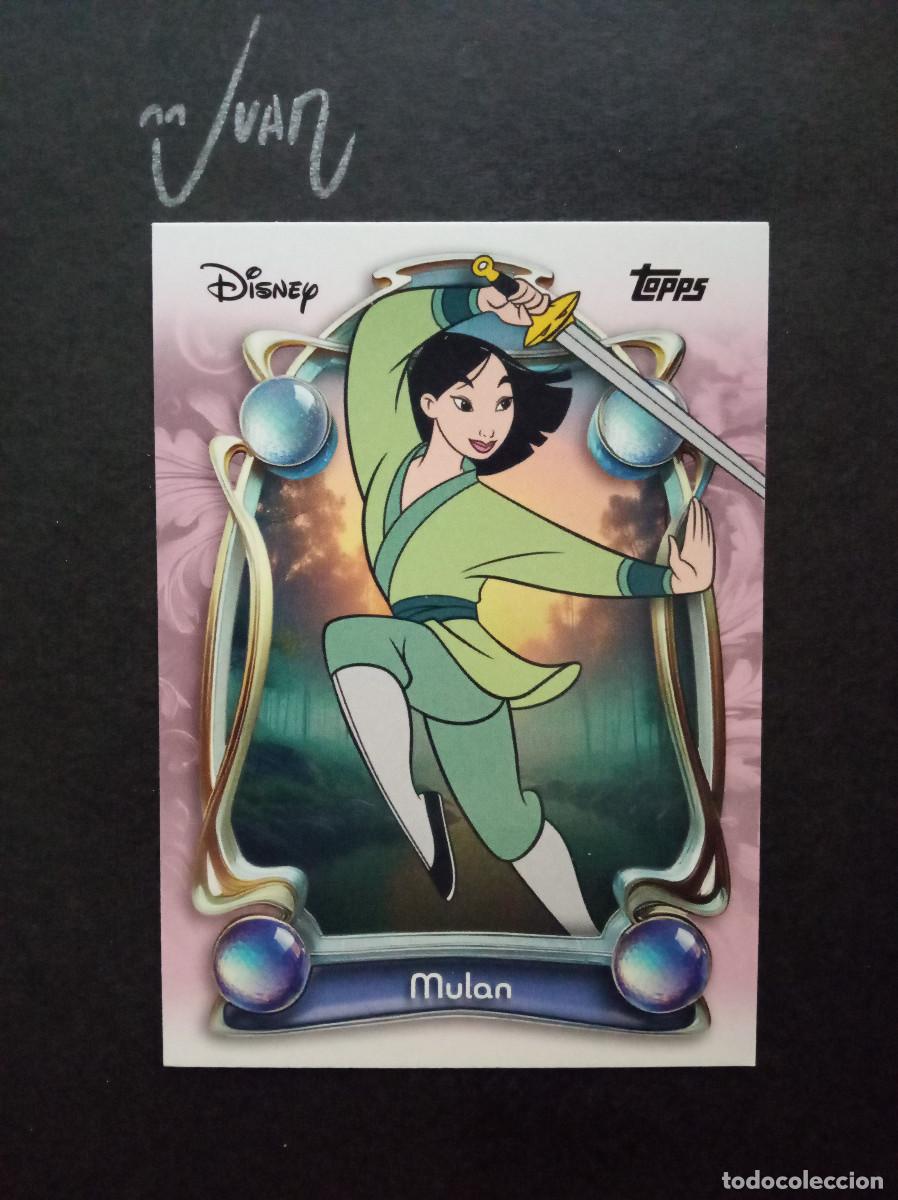 Cartas Colecion&aacute;veis: N&ordm; 62 MULAN ⚽ TOPPS &reg; DISNEY WONDER TRADING CARDS GAME 2025 25 NUEVO