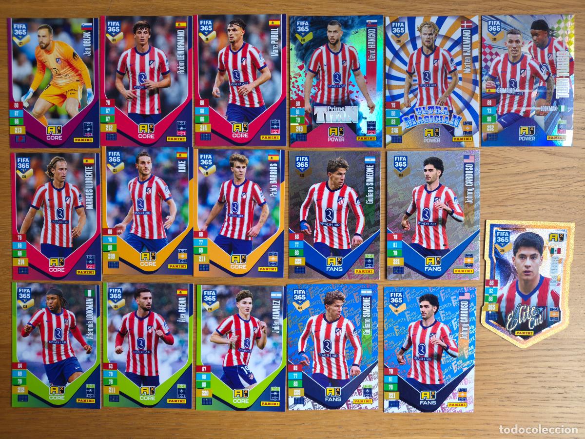 Trading cards: atletico madrid fifa 365 complete 2027 elite cut magician titan twin turbo fans blue