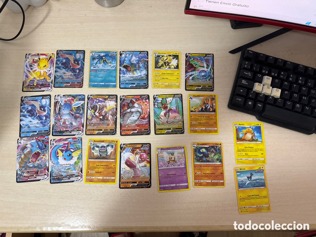 Trading cards: LOTE DE 20 CARTAS POKEMON 2021