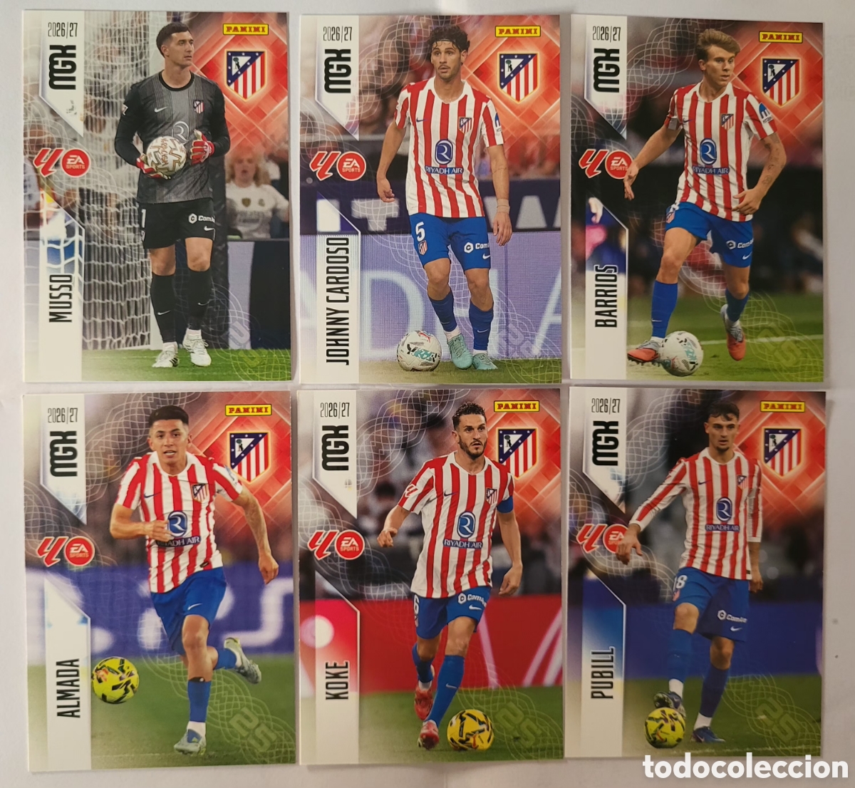 Figurine Collezionabili: [LOTE] 6x Atletico De Madrid [2] / Megacracks 2026