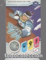 Trading Cards: CROMO CARTA ACTIMEL # N&ordm;18 GUANTES ARA&Ntilde;A DE CASEI
