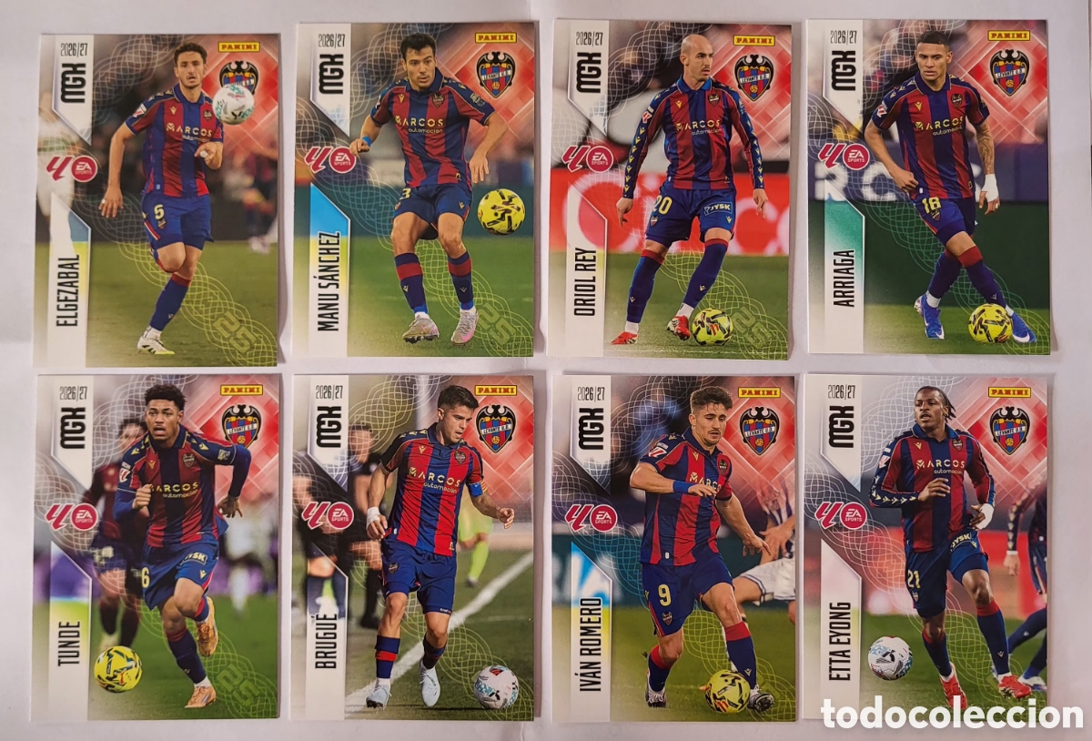 Cartas Colecion&aacute;veis: [LOTE] 8x Levante UD / Megacracks 2026