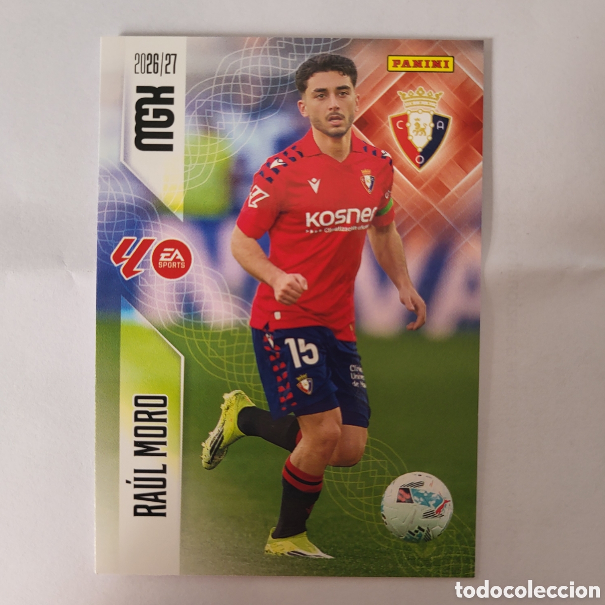 Trading cards: 267 Ra&uacute;l Moro / Megacracks 2026