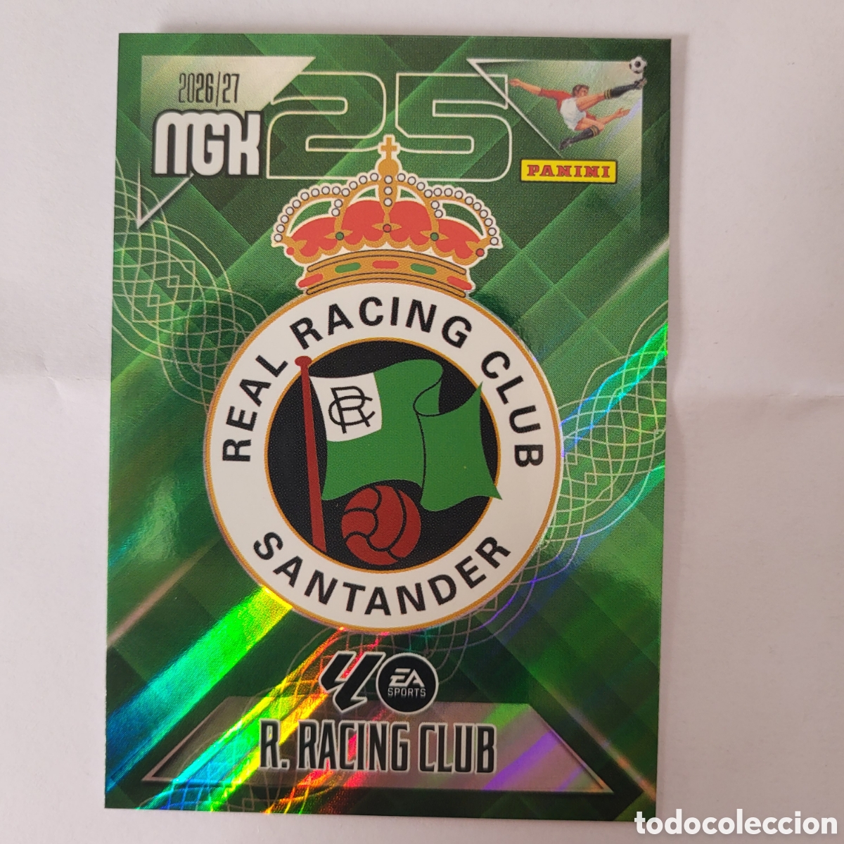 Figurine Collezionabili: 271 Real Racing Club [Escudo] / Megacracks 2026