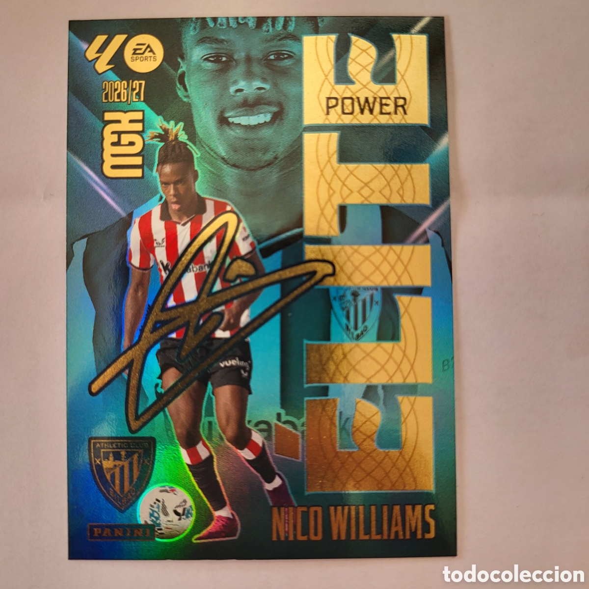 Trading Cards: 12P Nico Williams Elite [Power] / Megacracks 2026