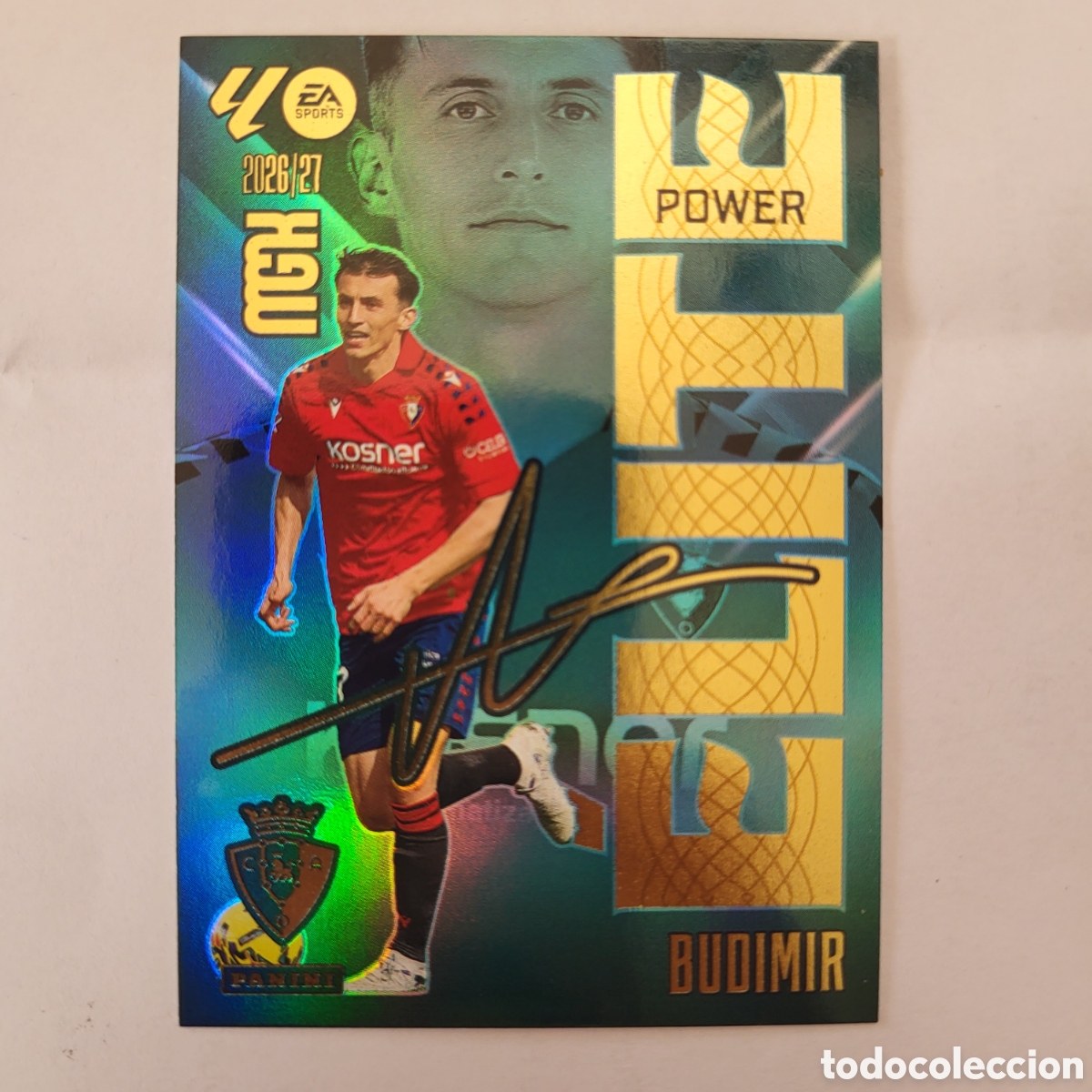 Cartas Colecion&aacute;veis: 3P Budimir Elite [Power] / Megacracks 2026