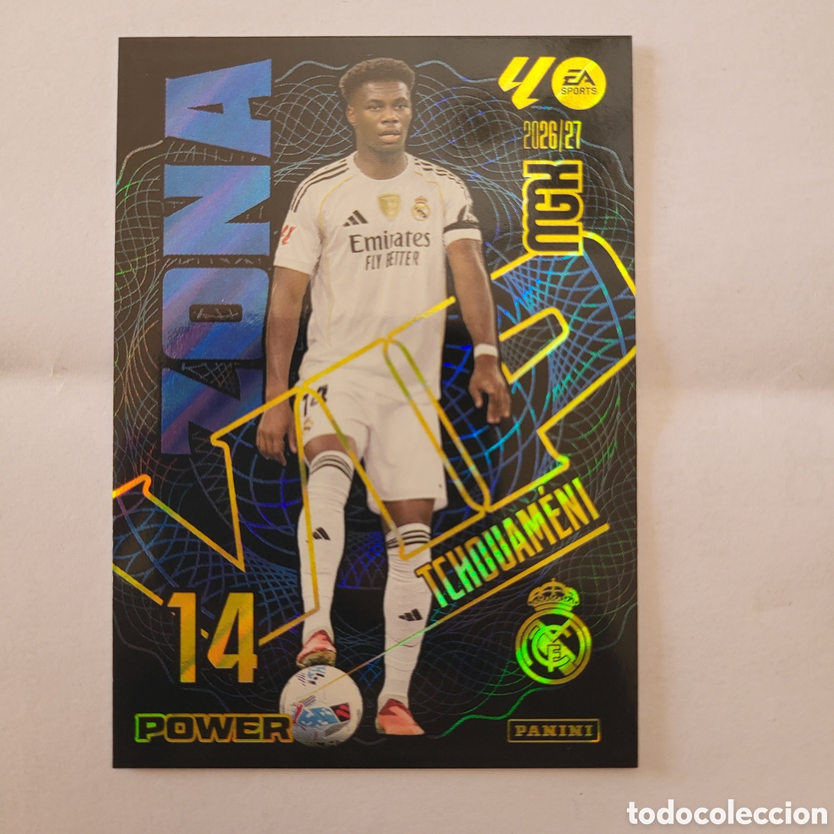 Cartas Colecion&aacute;veis: 405P Tchuameni Zona VIP [Power] / Megacracks 2026