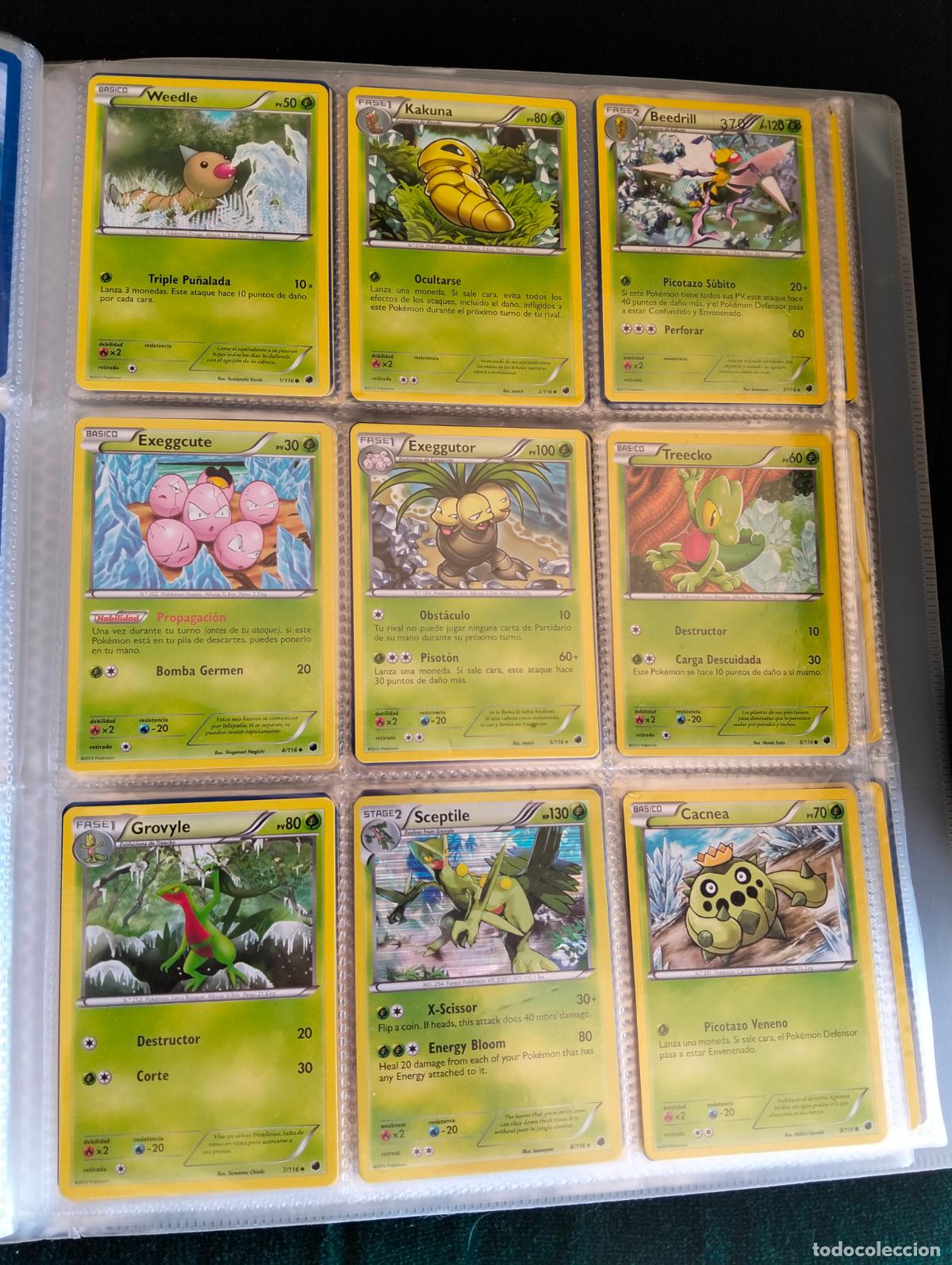 Trading cards: Colecci&oacute;n Plasma freeze incompleta lote cartas Pok&eacute;mon varios idiomas holo rare incomunes 2012