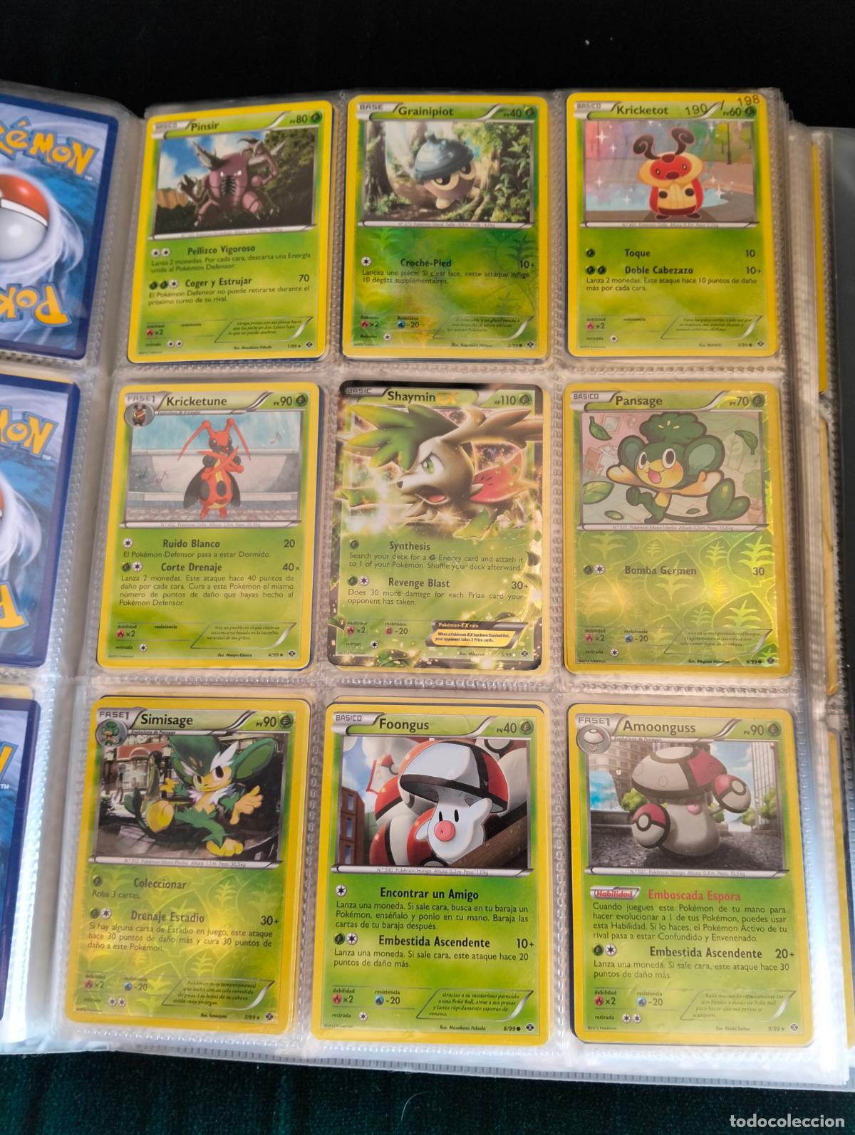 Trading cards: Colecci&oacute;n next destinies incompleta lote cartas Pok&eacute;mon varios idiomas holo rare incomunes 2012