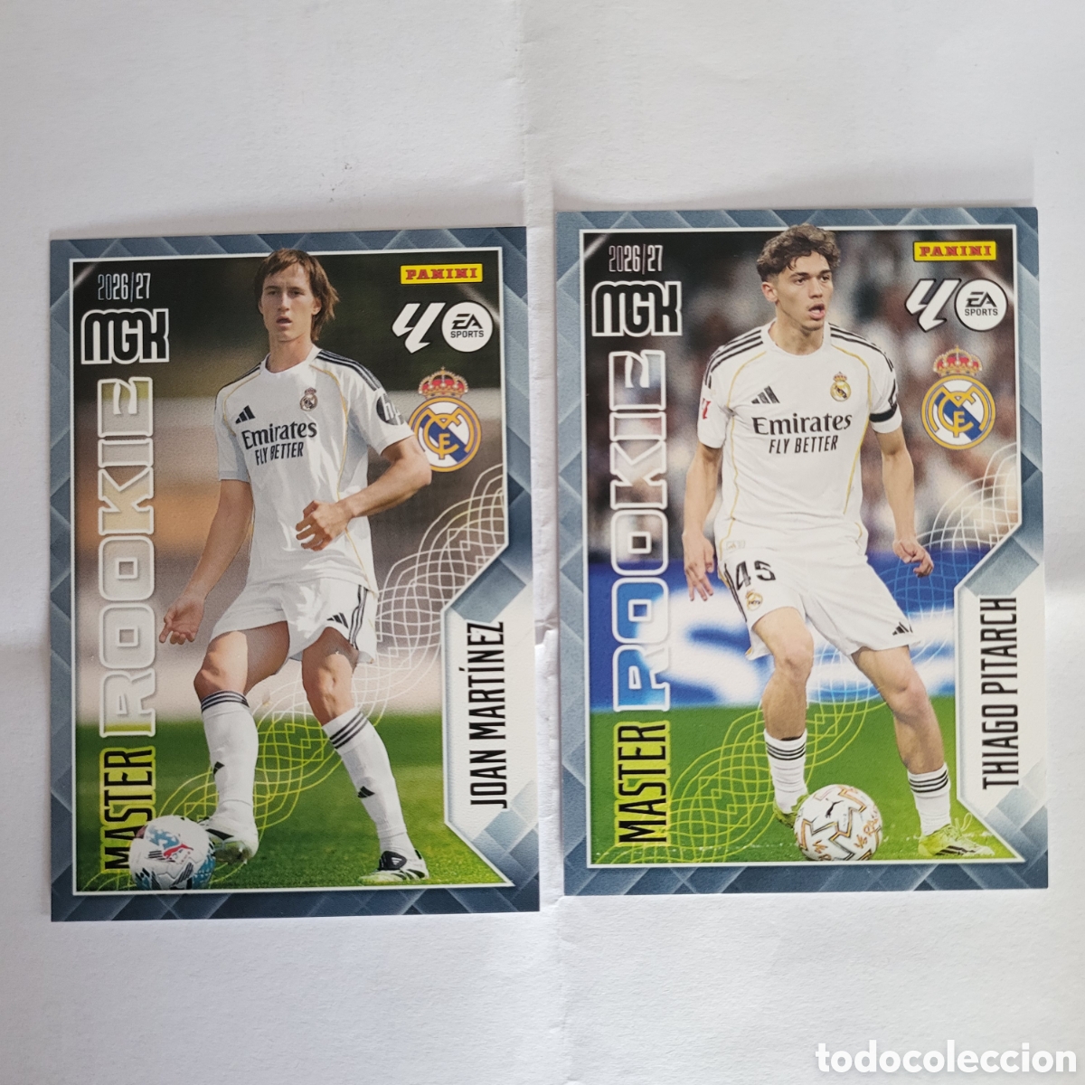 Trading cards: [LOTE] 413 419 Joan Martinez Thiago Pitarch Master Rookie / Megacracks 2026