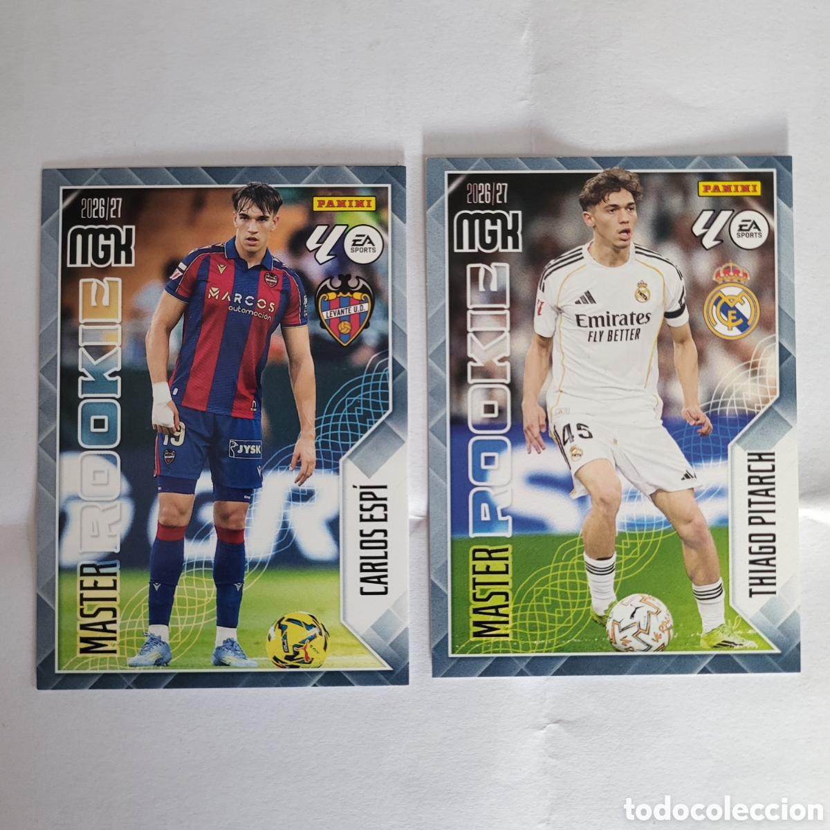 Trading Cards: [LOTE] 408 419 Carlos Espi Thiago Pitarch Master Rookie / Megacracks 2026