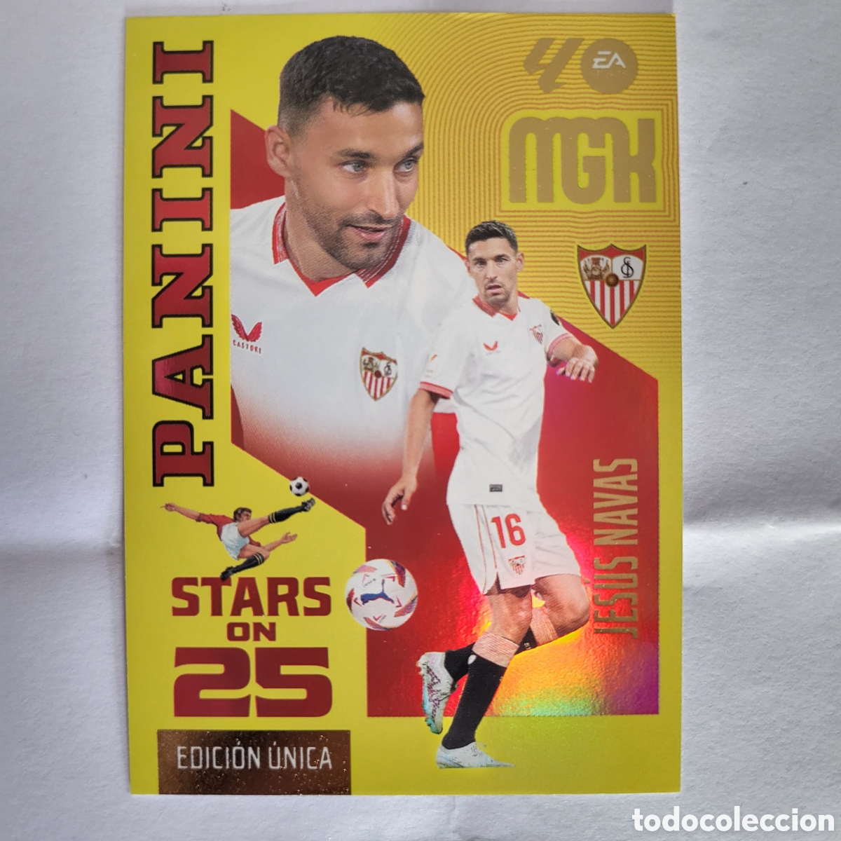 Trading Cards: 437 Jesus Navas Stars on 25 [3] / Megacracks 2026