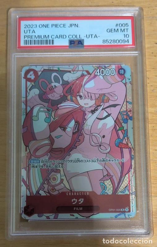 Cartes &agrave; &Eacute;changer: PSA 10 Uta Premium Card Collection Promo One Piece Japon&eacute;s